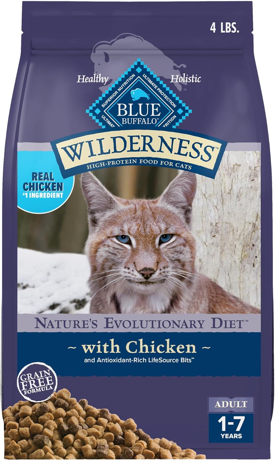 Blue Buffalo Wilderness Nature’s Evolutionary Diet Dry Cat Food